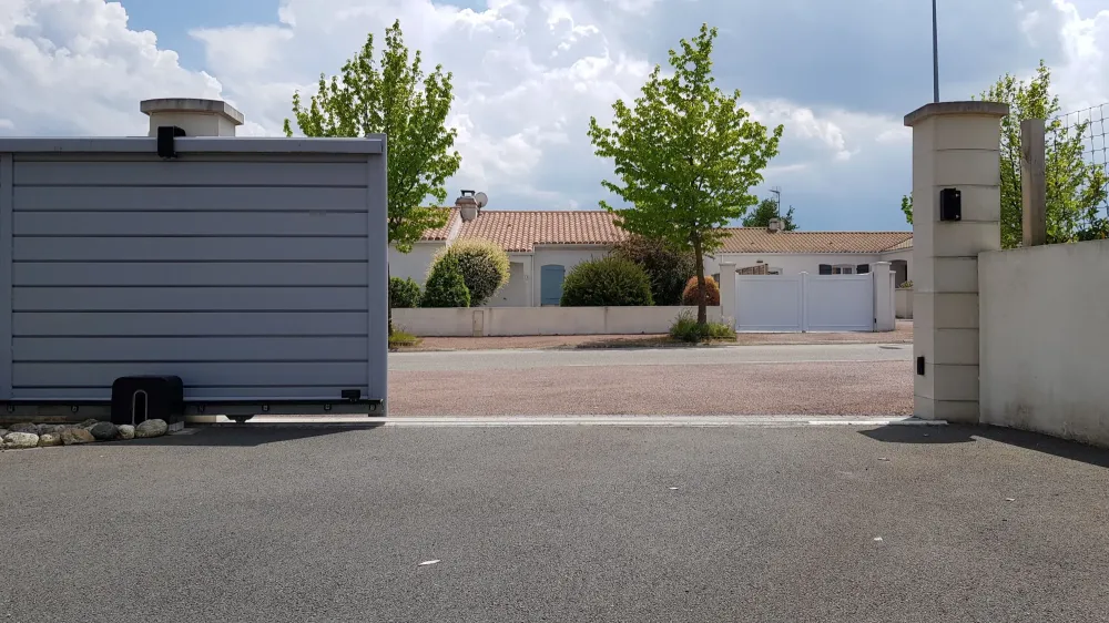 Portail ouvert
